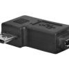 Adapter micro USB kątowy PRAWY