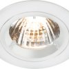 WHITE TWIST-LOCK DOWNLIGHT GU10/MR16