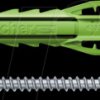 567814 Dübel + Schraube, SX Plus Green 8x40 S, 45-teilig