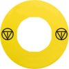 Label, for pushbutton, ZBY9140T