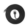 Kabel USB wt.A-micro BASEUS 3m 2A Black+Gray
