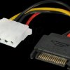70396 SATA power connector > Molex LP4, 12 cm