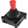 Joystick 1, 2-osiowy APEM IP67 Połączenie lutowane Stożkowy