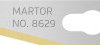 Wymienne ostrze graficzne 8629 MARTOR 8629.65 100 szt.