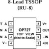 Precision Rail-to-Rail Output Single Supply Dual Op Amp