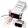 Adapter D-Sub encitech 2112-0105-01 złącze żeńskie D-SUB 9-pin - złącze żeńskie RJ45 8p8c