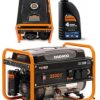 ZESTAW AGREGAT PRĄDOTWÓRCZY DAEWOO GDA 3500 2.8kW + GENERATOR OIL SAE 10W-30 DWO 600