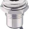 Gniazdo zasilające montażowe Lumberg 1614 16, 0.5 A, 12 V, O 2.0 mm, 2-pin