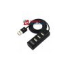 HUB USB 2.0 4-port.Y-2140 UNITEK mini różne kolory