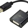 adapter DisplayPort Goobay Goobay 69873 Display Port auf DVI I Konverter Adapter Monitor Kabel 15 cm 69873, 15 cm