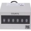 Licznik impulsów Cyfrowe 6-cyfrowy 24 V DC RS PRO