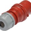 Wtyczka siłowa przenośna 4p 32A 400V IP44 /10