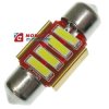DIODA LED C5W 31mm 4xSMD (9-16V) żarówka biała 12V