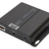 Przedłużacz/Extender HDMI IP/Cat.5/6/7 120m 4K 30Hz UHD PoE HDCP 1.4 IR audio (odbiornik) DS-55125