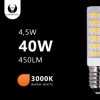 Żarówka LED E14 Corn 4.5W 230V 3000K 450lm Forever Light RTV003655