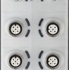 Sensor-actuator distributor, 6 x M12, AL2230