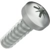 Self-tapping screw, PZ cross slot, Ø 5.3 mm, 8 mm, steel, galvanized, 001.93.331