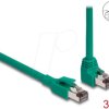80124 RJ45 Network Cable PROFINET SF/UTP 90° angled 3 m green