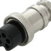 Wtyk mikrofonowy CB 5p na kabel