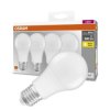 4PAK Żarówka LED E27 A60 8,5W = 60W 806lm 2700K Ciepła 300 OSRAM Base