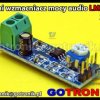 Moduł wzmacniacza mocy audio LM386 wzmocnienie napięciowe 200
