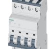 Wyłącznik automatyczny, Typ A, 3P+N, 16A, 440V, 60V, Siemens, 5SY