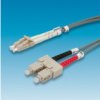 Roline Patchcord Światłowodowy 50/125Um Lc-Sc 0.5M Szary
