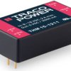 DC converter, 18-36 VDC, 15 W, 2 outputs, ±12 VDC, 90 % efficiency, THM 15-2422