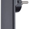 Extra-flat plug EVOline® with 5 mm installation height, black