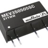 Przetwornica DC-DC, 3W, Uwe 4,5 → 5,5 V DC, Uwy 5V dc, Iwy 600mA, Murata Power Solutions