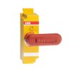 Uchwyt obrotowy do Przełącznik z serii OS kolor Czerwony/żółty ABB OS