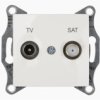 Sedna Gniazdo Antenowe Tv/Sat Końcowe 1Db Kremowe Sdn3401623
