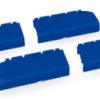 Hinge, ABS, (L x W x H) 100 x 23.4 x 36.5 mm, blue, for B 233012/B 273612, 96330002