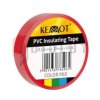 Taśma izolacyjna klejąca REBEL (0,13 mm x 19 mm x 10 yd) czerwona
