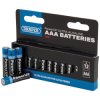 Draper 03968 PowerUP Ultra Alkaline AAA Batteries (Pack of 12)