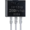 MOSFET Typ P-kanałowy 40 A TO-220 100 V Rozszerzenie 3-pinowy Otwór przelotowy 200 W Infineon 60 mΩ IRF5210PBF