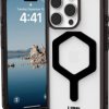Urban Armor Gear Plyo Futerał backcase Apple iPhone 16 Pro czarny, przeźroczysty Ładowarka indukcyjna, Kompatybilny z Ma