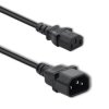 Qoltec Kabel przedłużający zasilający IEC C13/C14 3x1.00mm² 3m