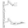 SpeaKa Professional SP-13776144 Monitor Wall Mount 17-49in White Height-Adj.
