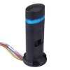 LD6A-1DZQB-S Blue Stack Light LED Tower with Sounder & Flasher Direct Mount 24VAC/DC IDEC