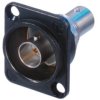 Coaxial adapter, 75 Ω, BNC socket to BNC socket, straight, NBB75DFGB