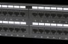 513579 Patch panel, 48-port, Cat5e, 2 U