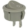 Przełącznik klaw. MR2-110-R5-AA6NWC okr.śr.20mm;szary;Canal;16A;250VAC;