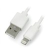 Przewód USB A - Lightning do iPhone / iPad / iPod - Blow - biały 1,5m