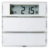 KNX Przycisk 2-krotny z regulatorem temperatury i wyświetlaczem do ramek białych i kremowych S.1/B.1/B.3/B.7 Glas 75662780