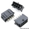 43045-0813 Socket 2 x 4 Pin THT MOLEX