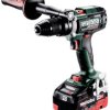 Wiertarko-wkrętarka akumulatorowa Metabo 603181660 18 V 5.5 Ah bezszczotkowy, zaw. 2 akumulatory, zaw. walizkę, zaw. ład
