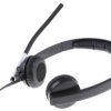 Słuchawki nauszne z mikrofonem USB A, 2.2m, Czarny
