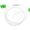 Splitter światłowodowy FO PLC 1:4 SM złącza SC/APC Steel Box