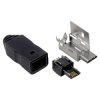 TruComponents 240917 Micro USB B connector Plug, straight